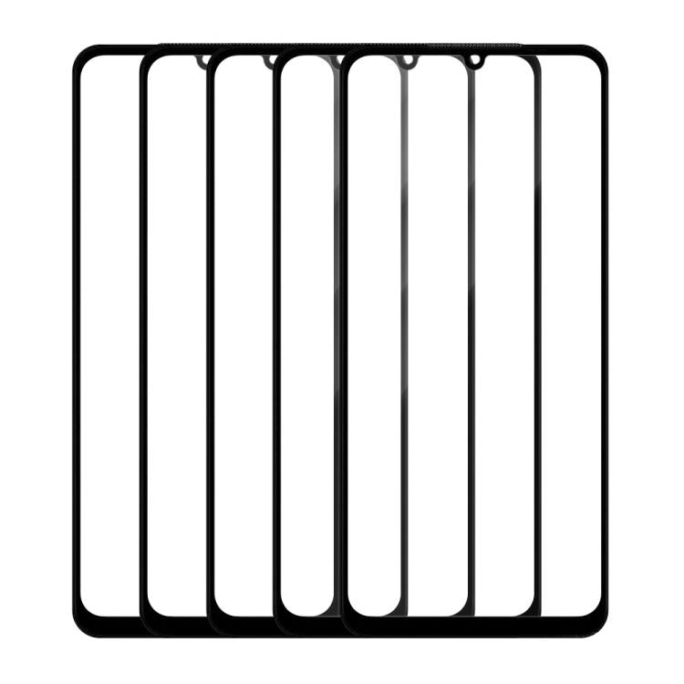 For Samsung Galaxy A05 / A05s 5pcs / Pack Do As You Wish Silk Screen Printed HD Tempered Glass Film - Black