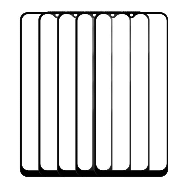 For Samsung Galaxy A02 / A02s 5pcs / Pack Do As You Wish Silk Screen Printed HD Tempered Glass Film - Black