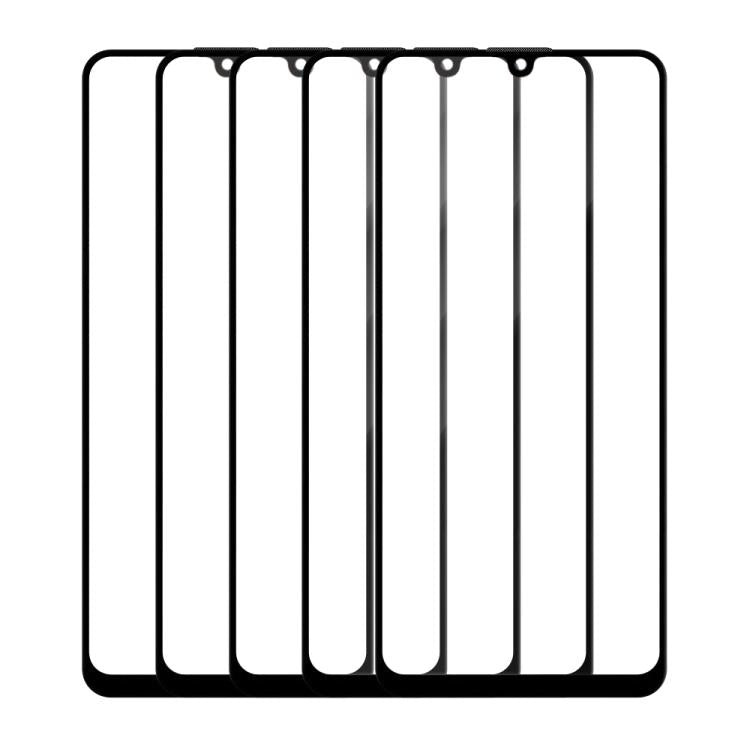 For Samsung Galaxy A31 / A32 4G 5pcs / Pack Do As You Wish Silk Screen Printed HD Tempered Glass Film - Black