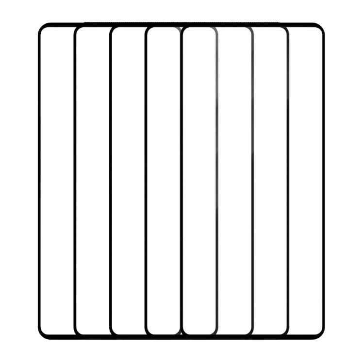For Samsung Galaxy C55 5pcs / Pack Do As You Wish Silk Screen Printed HD Tempered Glass Film - Black