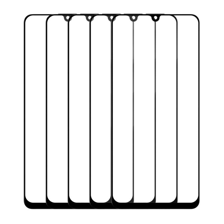 For Samsung Galaxy F22 5pcs / Pack Do As You Wish Silk Screen Printed HD Tempered Glass Film - Black