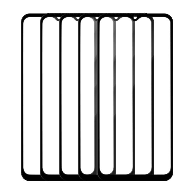 For Samsung Galaxy M14 5G 5pcs / Pack Do As You Wish Silk Screen Printed HD Tempered Glass Film - Black