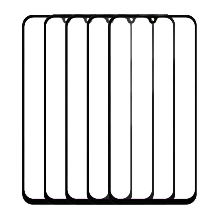For Samsung Galaxy M15 5G / F15 5G 5pcs / Pack Do As You Wish Silk Screen Printed HD Tempered Glass Film - Black