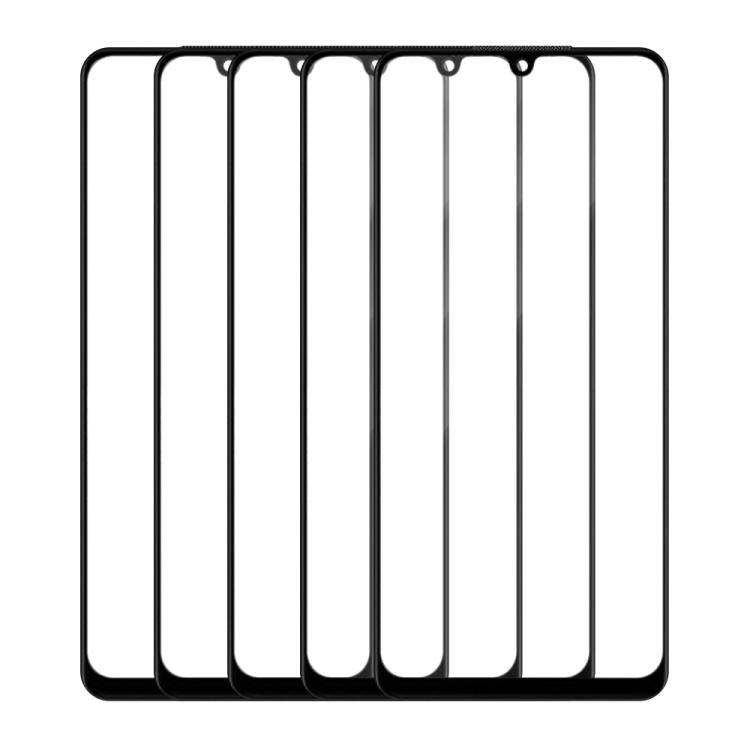For Samsung Galaxy M22 5pcs / Pack Do As You Wish Silk Screen Printed HD Tempered Glass Film - Black