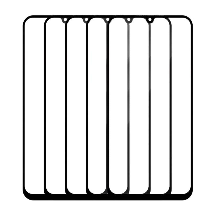 For Samsung Galaxy M34 5G 5pcs / Pack Do As You Wish Silk Screen Printed HD Tempered Glass Film - Black