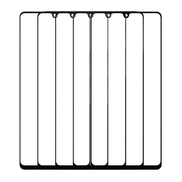For Samsung Galaxy M42 5G 5pcs / Pack Do As You Wish Silk Screen Printed HD Tempered Glass Film - Black