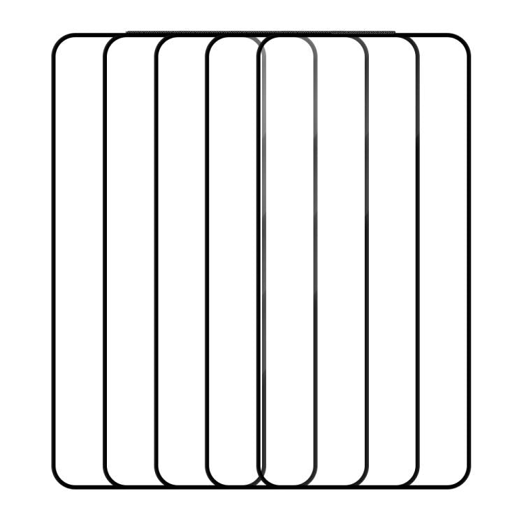 For Samsung Galaxy S24 5G 5pcs / Pack Do As You Wish Silk Screen Printed HD Tempered Glass Film - Black