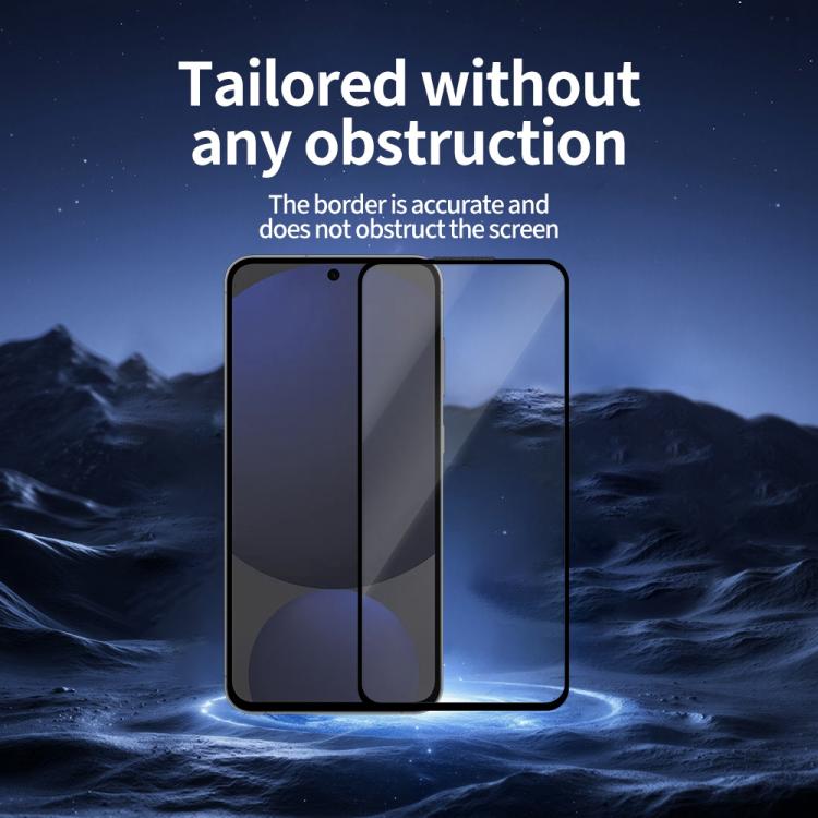 For Samsung Galaxy S24 FE 5G 5pcs / Pack Do As You Wish Silk Screen Printed HD Tempered Glass Film - Black