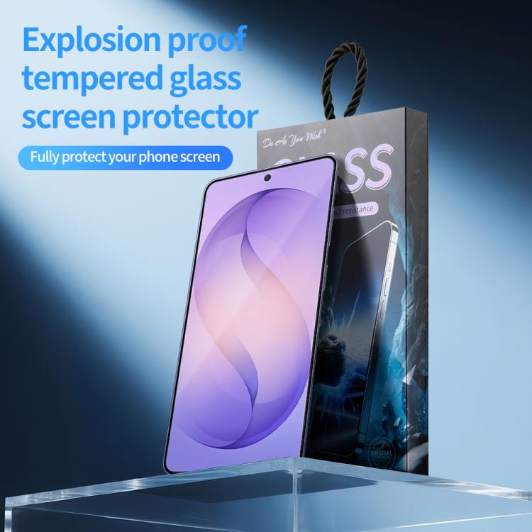 For Samsung Galaxy S26 Ultra 5G 5pcs / Pack Do As You Wish Silk Screen Printed HD Tempered Glass Film - Black
