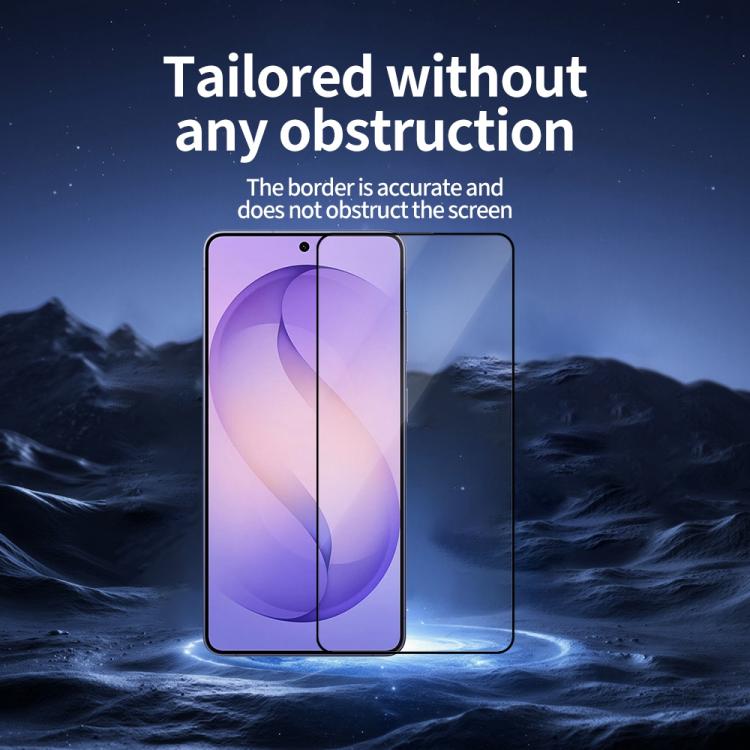 For Samsung Galaxy S26 Ultra 5G 5pcs / Pack Do As You Wish Silk Screen Printed HD Tempered Glass Film - Black