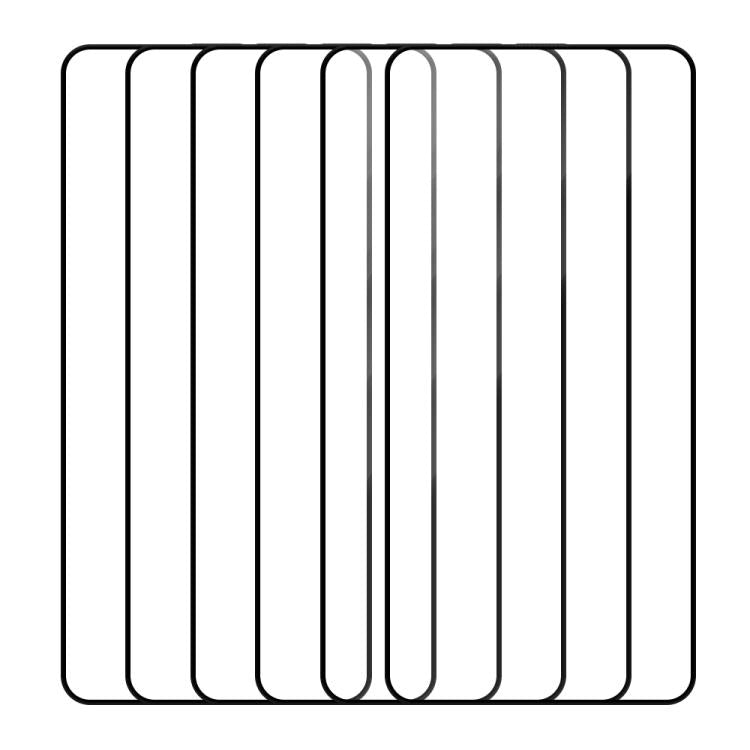 For Samsung Galaxy S26+ 5G 5pcs / Pack Do As You Wish Silk Screen Printed HD Tempered Glass Film - Black