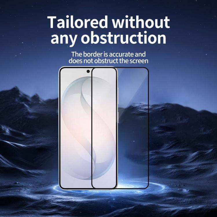 For Samsung Galaxy S26+ 5G 5pcs / Pack Do As You Wish Silk Screen Printed HD Tempered Glass Film - Black