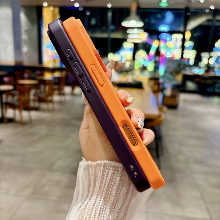 For iPhone 17 Pro Max Frosted Skin Feel MagSafe Phone Case - Orange