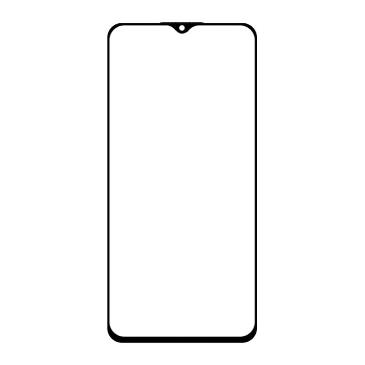 For Xiaomi Poco M4 5G India Do As You Wish Silk Screen Printed HD Tempered Glass Film - Black
