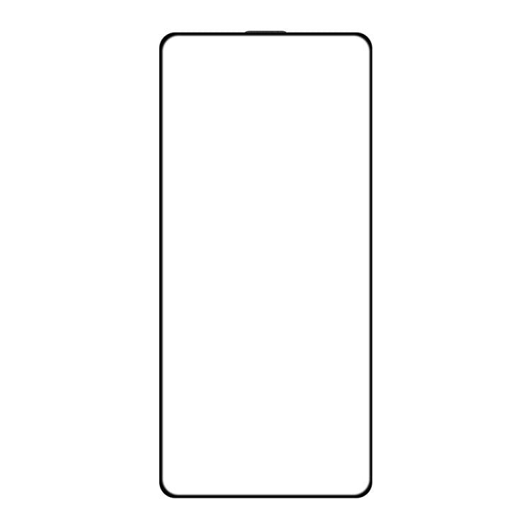 For Xiaomi Poco F3 GT Do As You Wish Silk Screen Printed HD Tempered Glass Film - Black