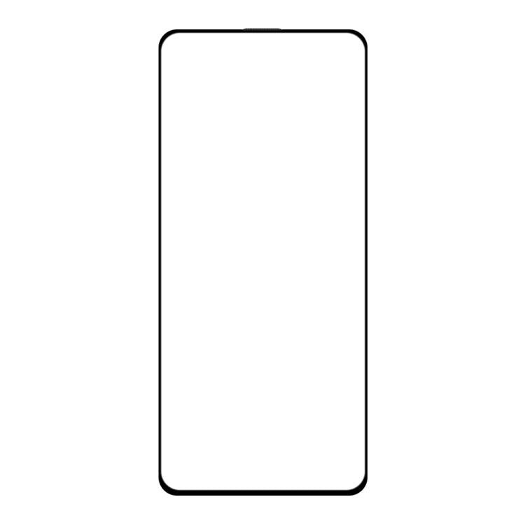 For Xiaomi Poco X3 Pro Do As You Wish Silk Screen Printed HD Tempered Glass Film - Black