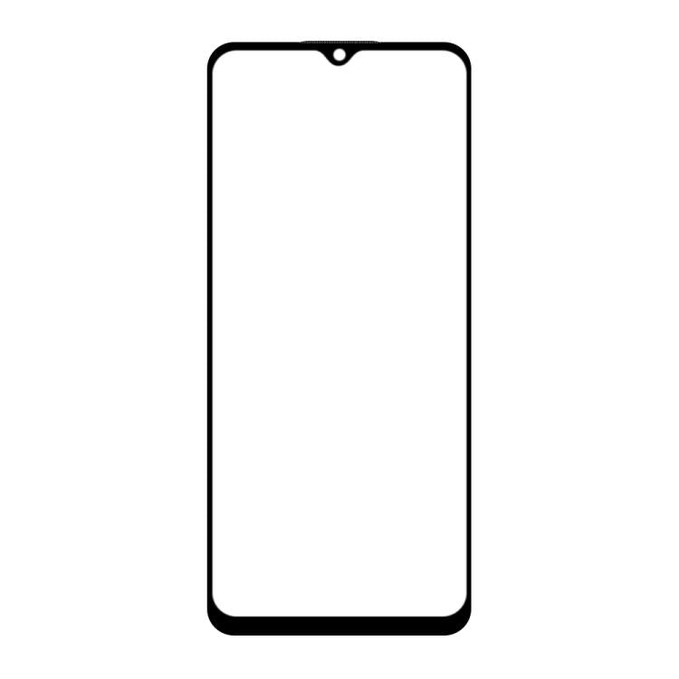 For Xiaomi Poco C31 Do As You Wish Silk Screen Printed HD Tempered Glass Film - Black