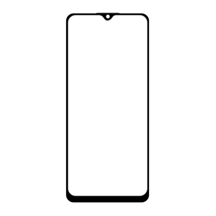For Xiaomi Poco C61 Do As You Wish Silk Screen Printed HD Tempered Glass Film - Black