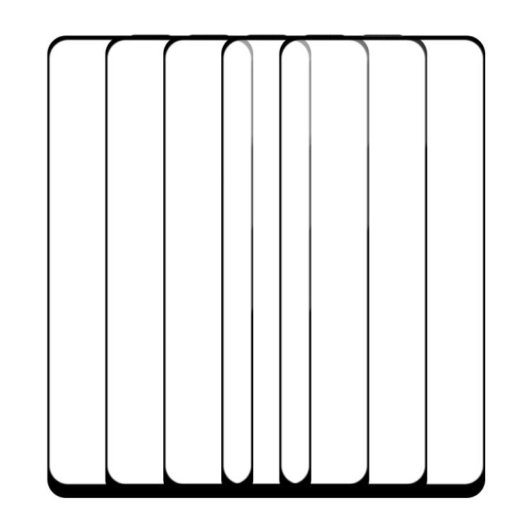 For Xiaomi Poco X5 5pcs / Pack Do As You Wish Silk Screen Printed HD Tempered Glass Film - Black