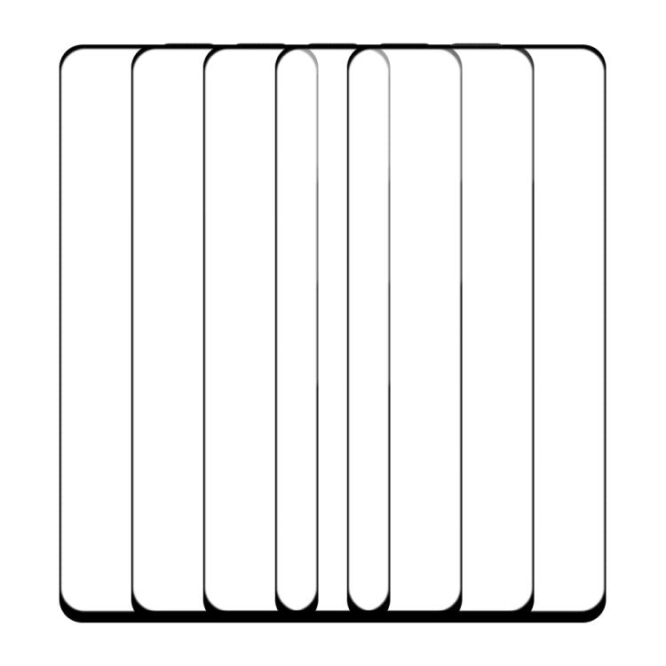 For Xiaomi Poco X3 GT 5pcs / Pack Do As You Wish Silk Screen Printed HD Tempered Glass Film - Black