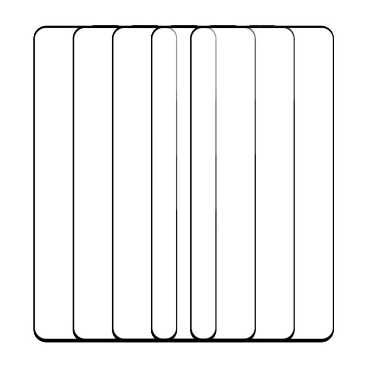 For Xiaomi Poco F6 Pro 5pcs / Pack Do As You Wish Silk Screen Printed HD Tempered Glass Film - Black