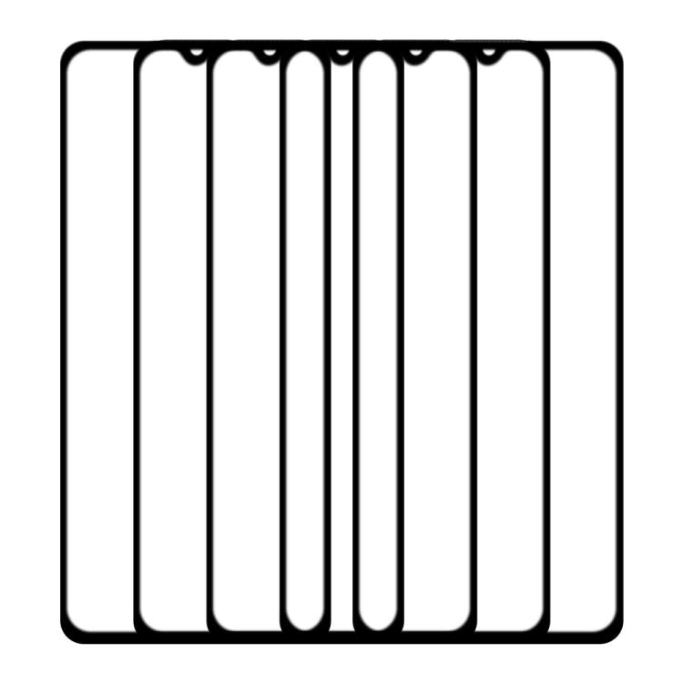 For Xiaomi Poco C55 5pcs / Pack Do As You Wish Silk Screen Printed HD Tempered Glass Film - Black