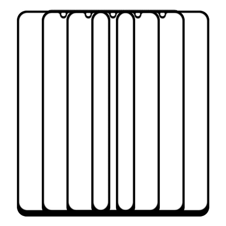 For Xiaomi Poco C65 5pcs / Pack Do As You Wish Silk Screen Printed HD Tempered Glass Film - Black