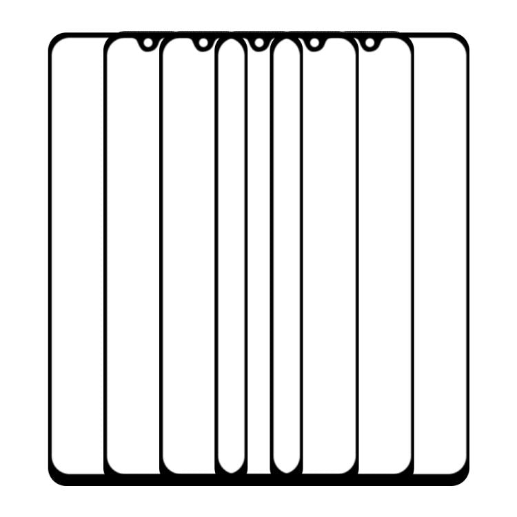 For Xiaomi Poco C75 5G / 4G 5pcs / Pack Do As You Wish Silk Screen Printed HD Tempered Glass Film - Black