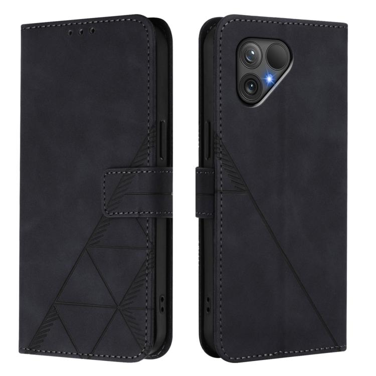 For Fairphone 5 Crossbody 3D Embossed Flip Leather Phone Case