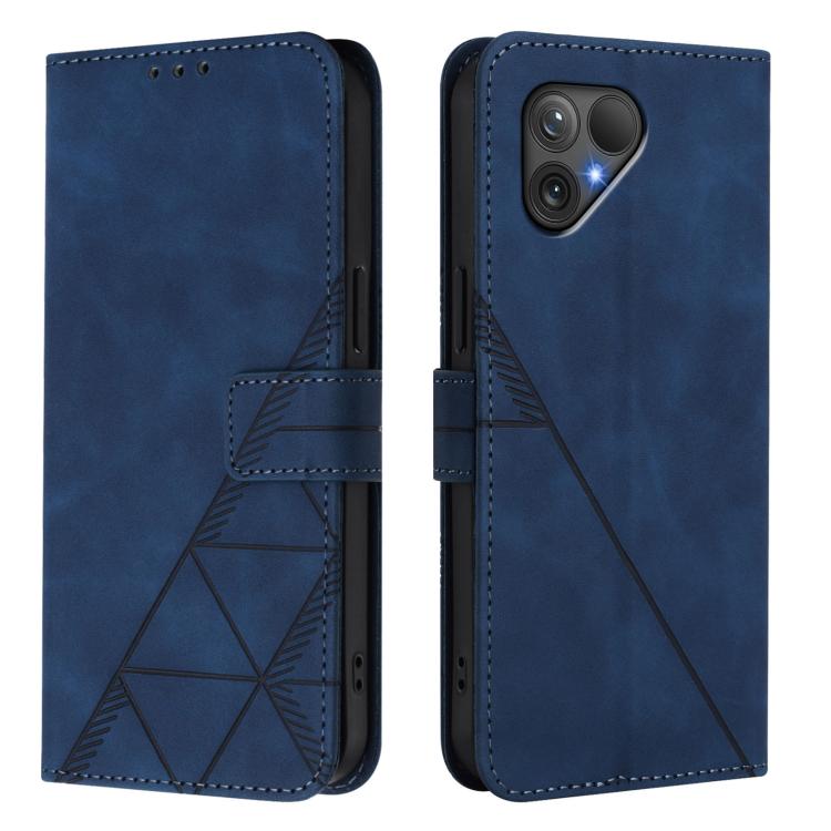 For Fairphone 5 Crossbody 3D Embossed Flip Leather Phone Case