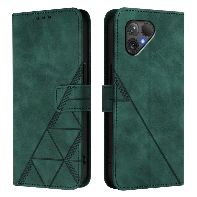 For Fairphone 5 Crossbody 3D Embossed Flip Leather Phone Case