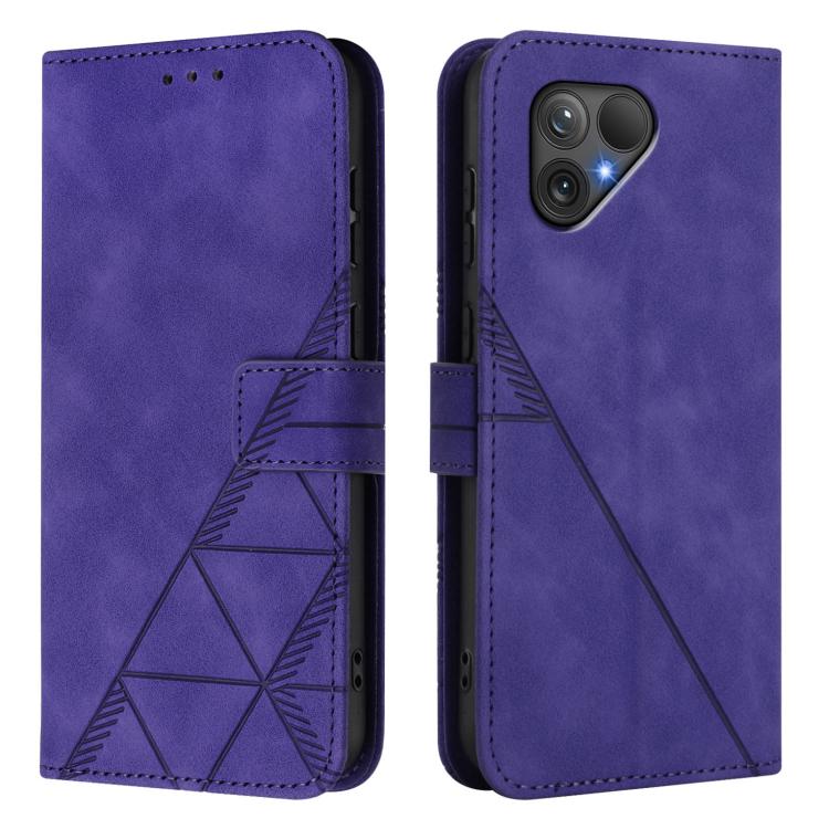 For Fairphone 5 Crossbody 3D Embossed Flip Leather Phone Case