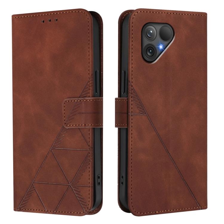 For Fairphone 5 Crossbody 3D Embossed Flip Leather Phone Case