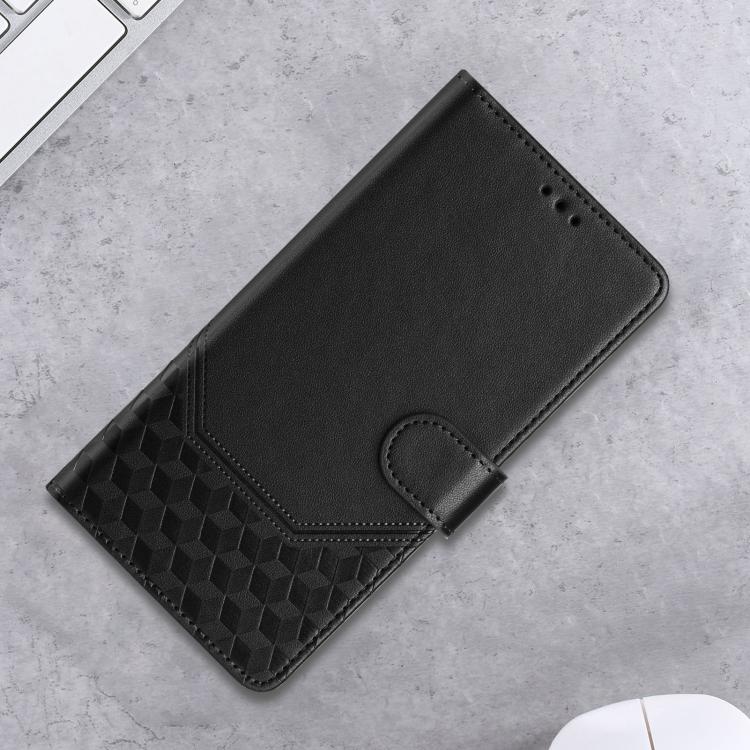 For Fairphone 5 Honeycomb Embossing RFID Leather Phone Case