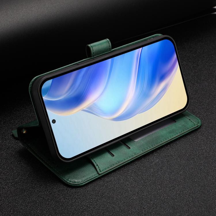 For Fairphone 5 Multi-Card Slots Zipper Wallet Leather Phone Case