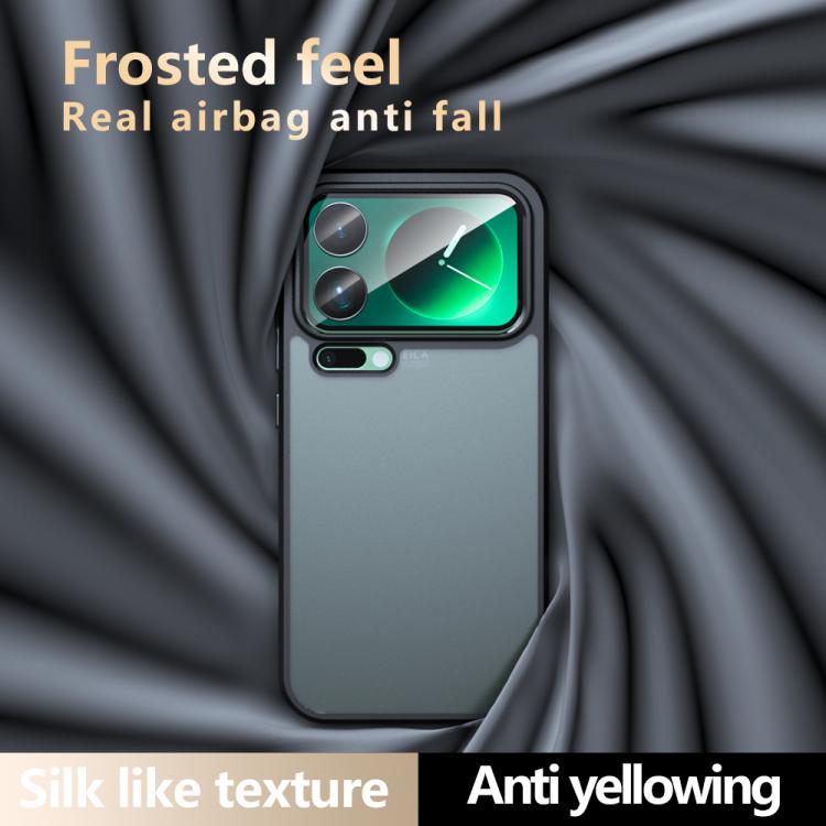 For Xiaomi 17 Pro Max Armor Big Pore PC Hybrid TPU Phone Case - Transparent