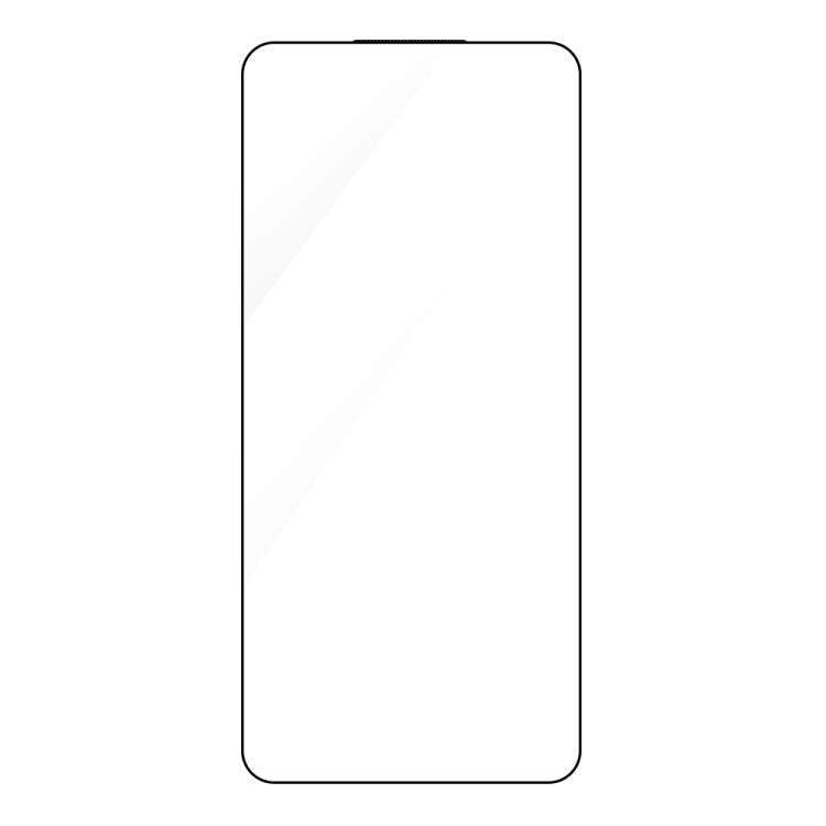 For Huawei P50 / P50E Do As You Wish Silk Screen Printed HD Tempered Glass Film - Black