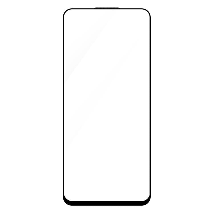 For Huawei Enjoy 20e Do As You Wish Silk Screen Printed HD Tempered Glass Film - Black