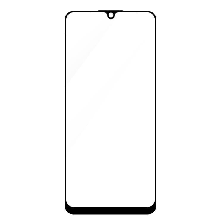 For Huawei Enjoy 20 SE 4G Do As You Wish Silk Screen Printed HD Tempered Glass Film - Black