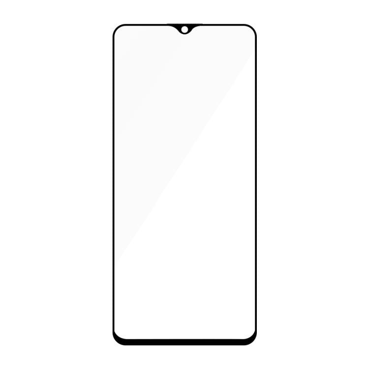For Huawei Enjoy 50 Do As You Wish Silk Screen Printed HD Tempered Glass Film - Black