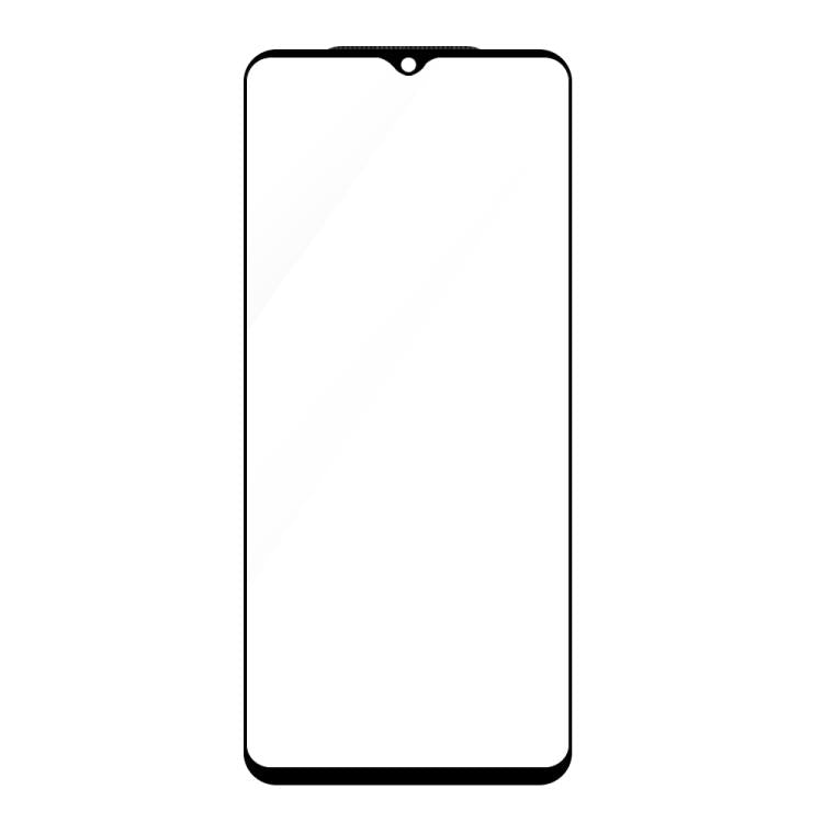 For Huawei Enjoy 50z Do As You Wish Silk Screen Printed HD Tempered Glass Film - Black