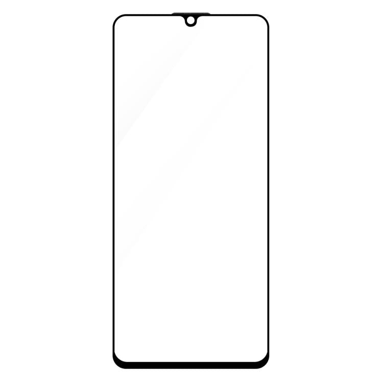For Huawei Enjoy 60 Do As You Wish Silk Screen Printed HD Tempered Glass Film - Black