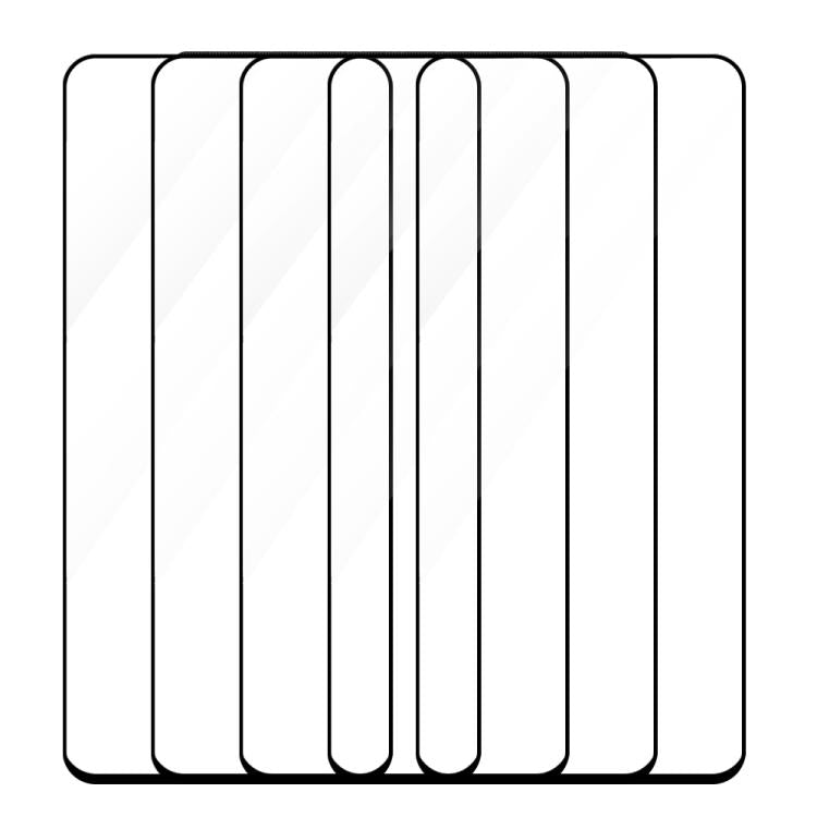 For Huawei nova 10 Youth 5pcs / Pack Do As You Wish Silk Screen Printed HD Tempered Glass Film - Black