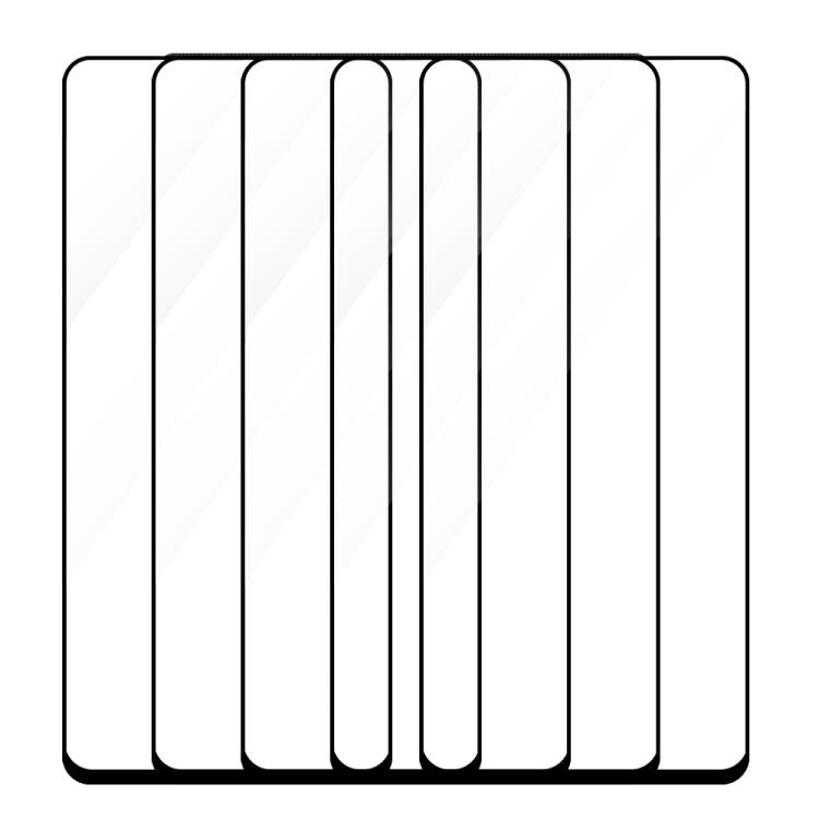 For Huawei nova 10 SE 5pcs / Pack Do As You Wish Silk Screen Printed HD Tempered Glass Film - Black