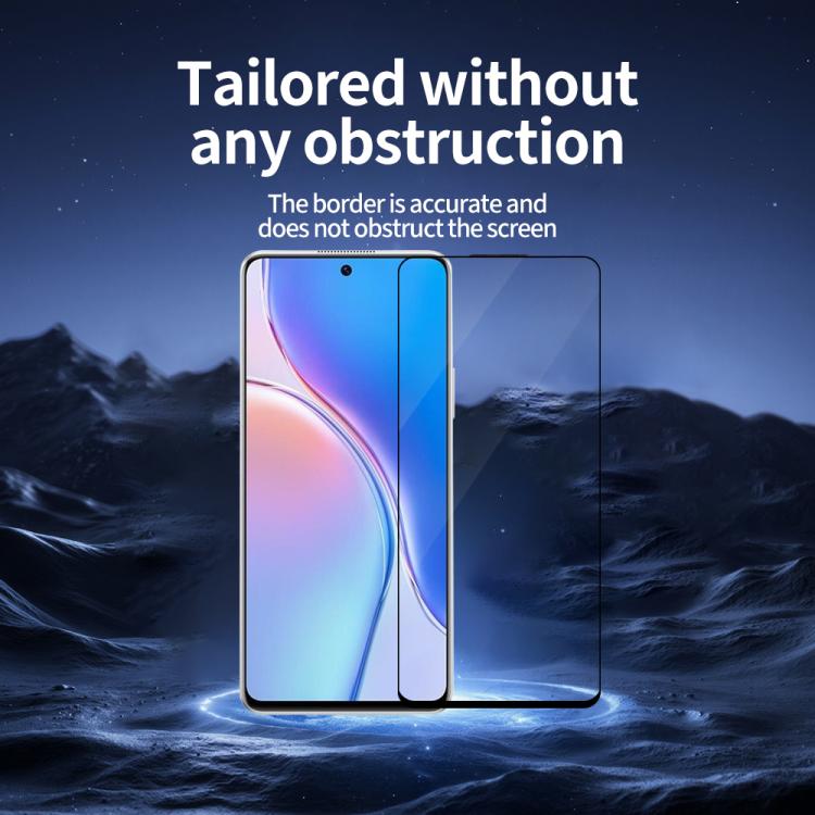 For Huawei nova 8 SE Youth 5pcs / Pack Do As You Wish Silk Screen Printed HD Tempered Glass Film - Black
