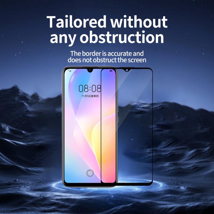 For Huawei nova 8 SE 5pcs / Pack Do As You Wish Silk Screen Printed HD Tempered Glass Film - Black