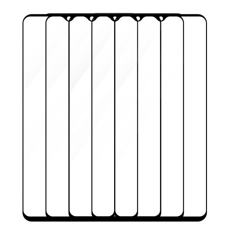 For Huawei Enjoy 50z 5pcs / Pack Do As You Wish Silk Screen Printed HD Tempered Glass Film - Black