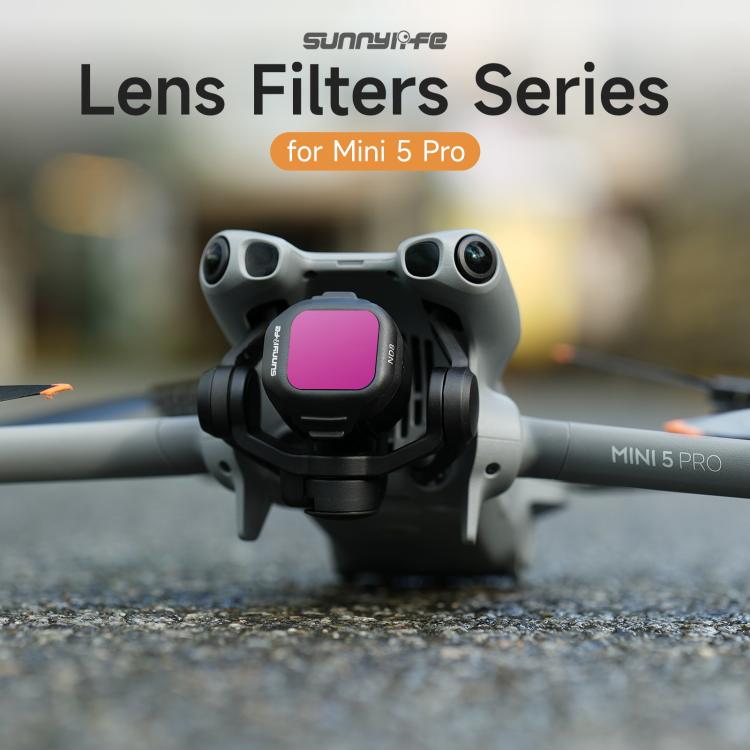 For DJI Mini 5 Pro Sunnylife Camera Lens Filter, Filter:ND16PL