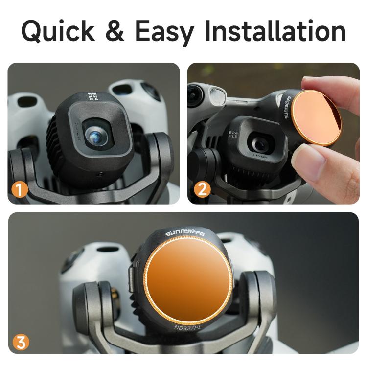 For DJI Mini 5 Pro Sunnylife Camera Lens Filter, Filter:MCUV