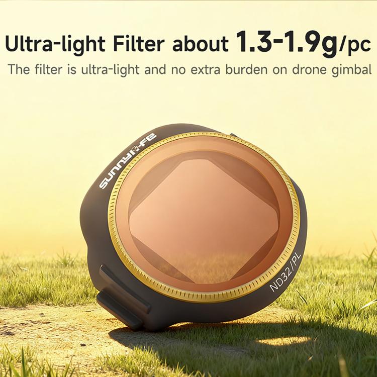 For DJI Mini 5 Pro Sunnylife Camera Lens Filter, Filter:ND16PL